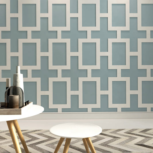 Rectangular Mid Century 3D Wall Panels-0