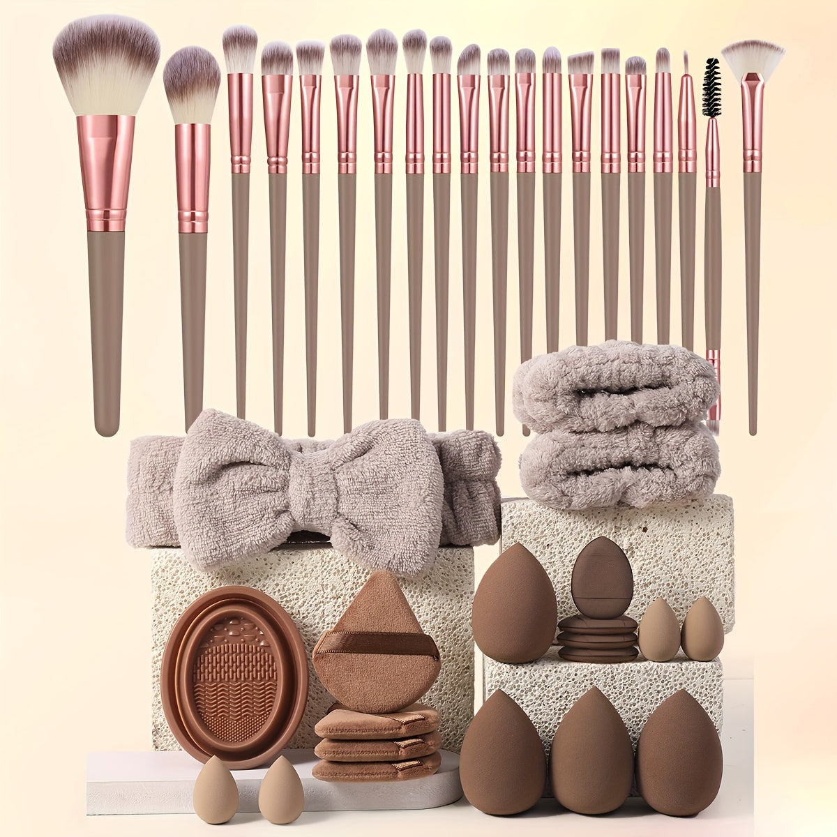Complete Makeup Brush Collection