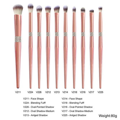 Fancy Makeup Brushes Set