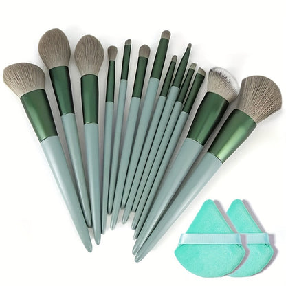 Fluffy Makeup Brush Set