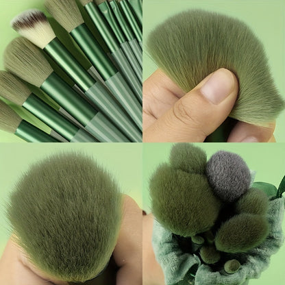 Fluffy Makeup Brush Set