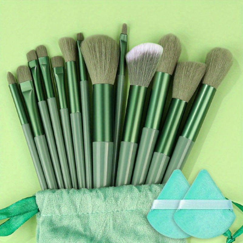 Fluffy Makeup Brush Set