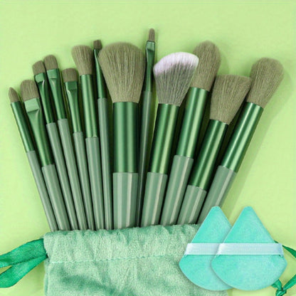 Fluffy Makeup Brush Set