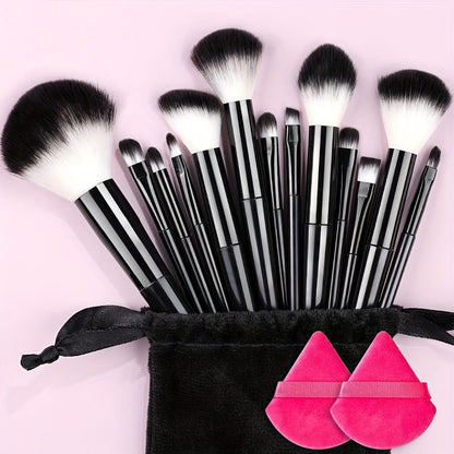 Fluffy Makeup Brush Set