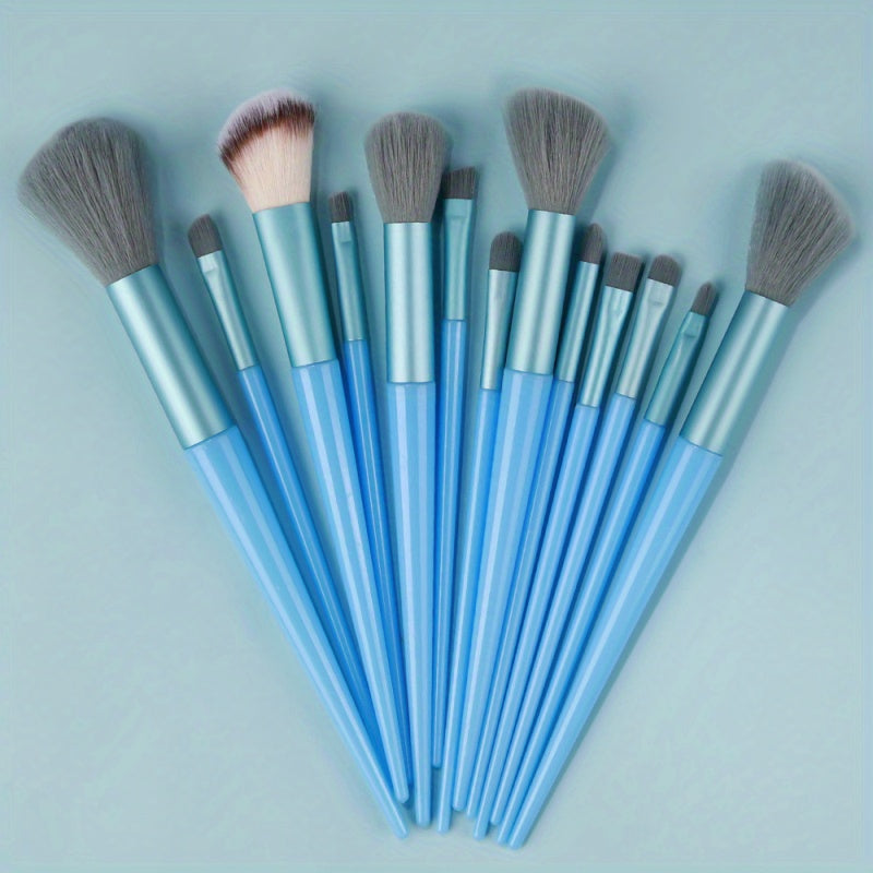 Fluffy Makeup Brush Set