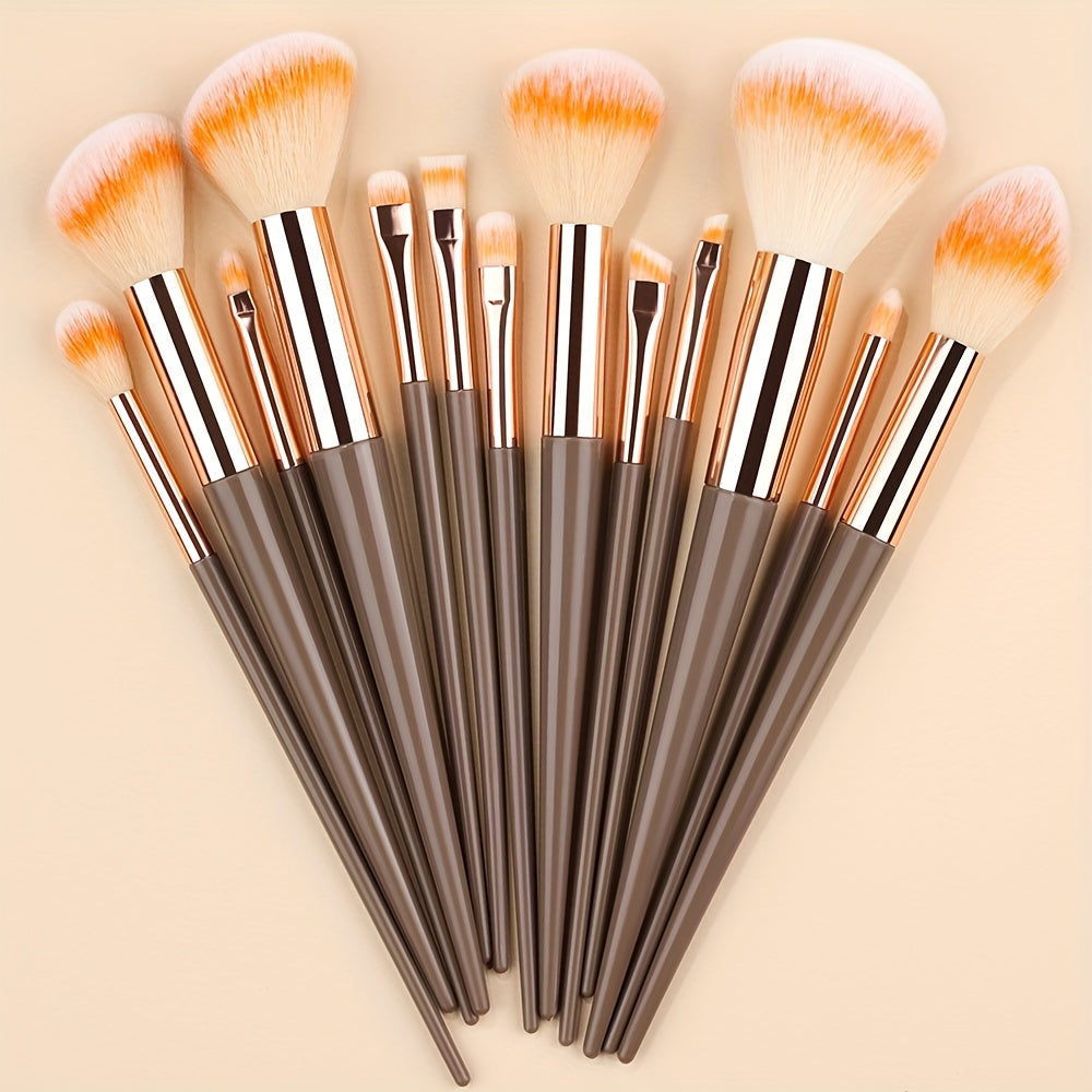 Fluffy Makeup Brush Set
