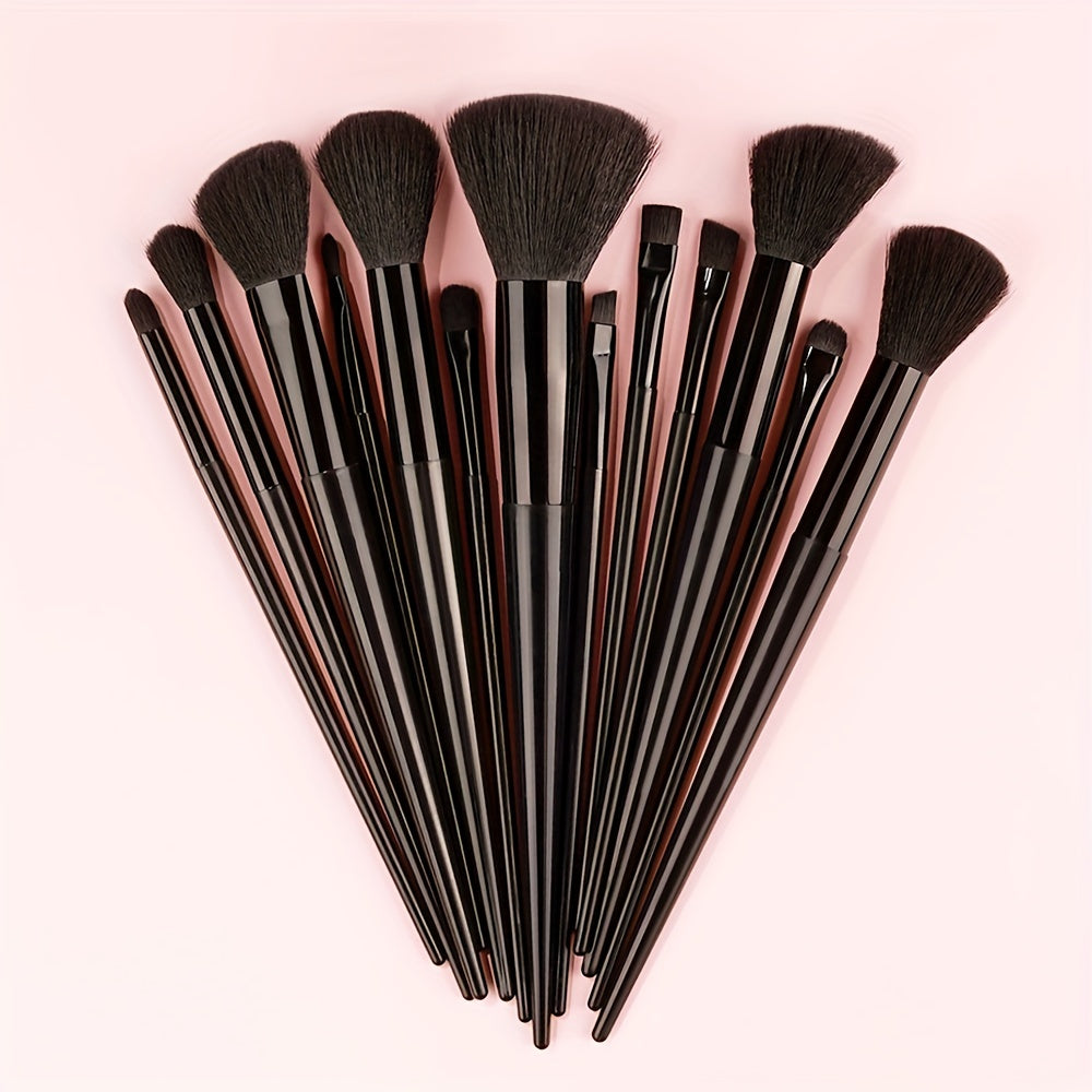 Fluffy Makeup Brush Set