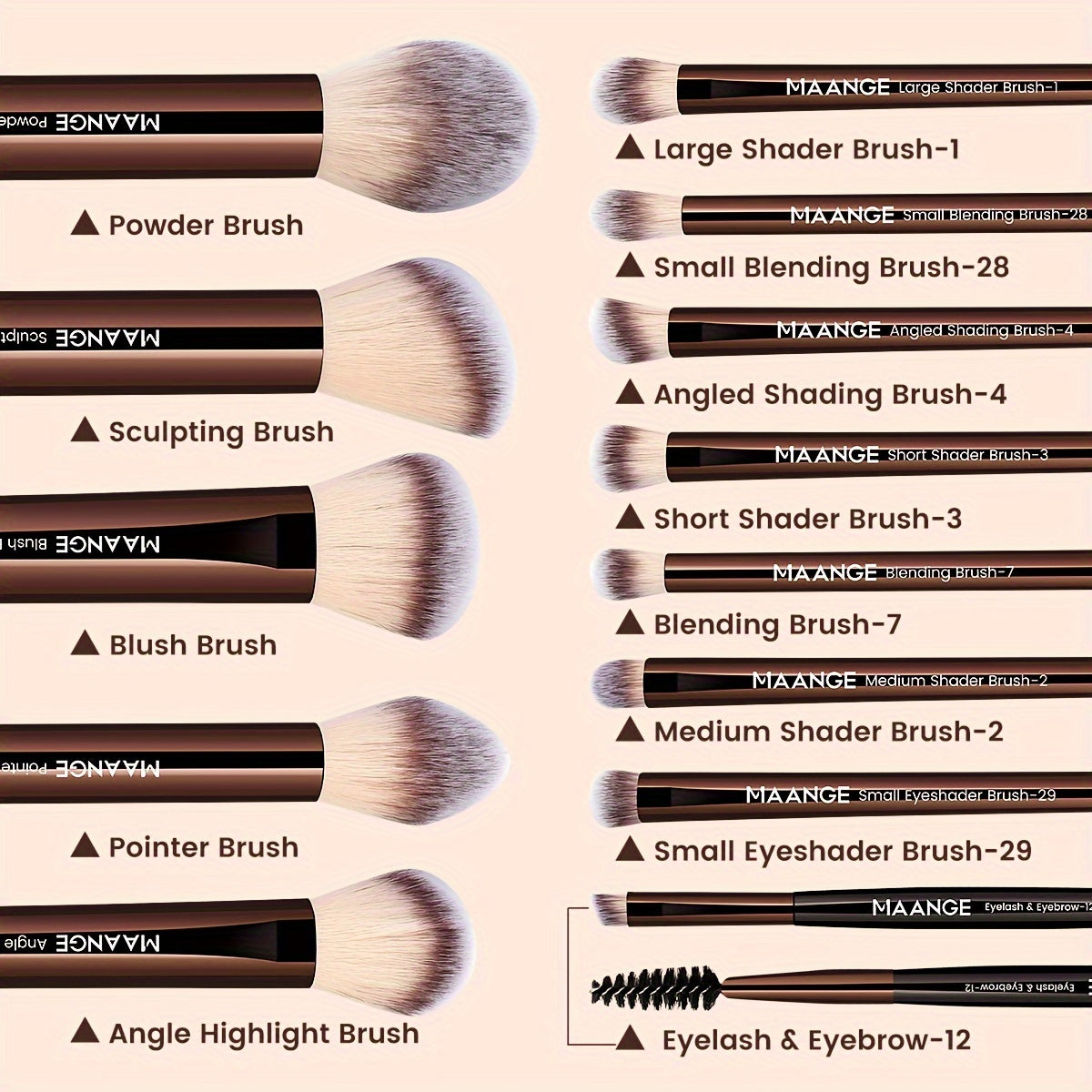 Makeup Brush Set