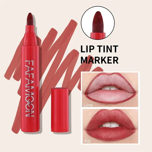 Makeup Lipstick Lips Dye Marker Pen Long-lasting Hydrating