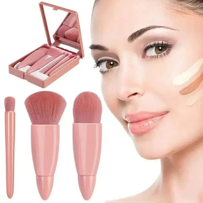 Pink Brush Makeup