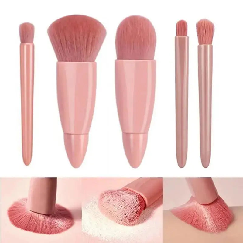 Pink Brush Makeup