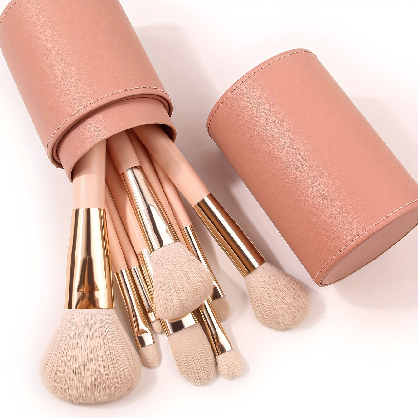 Pink Makeup Brush Set