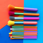 Rainbow Makeup Brush Set