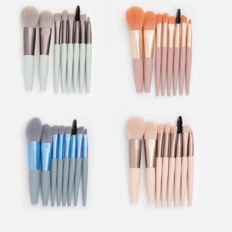 Travel Makeup Brush Collection