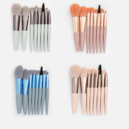Travel Makeup Brush Collection