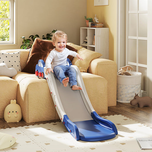 Kids Slide for Couch, Bed, Sofa, with Extended Length, Easy to assemble and Store, White and Blue-0